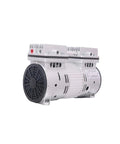 Side view of Oil Free 6 CFM Vacuum Pump 110V 780W Quiet High Vacuum Piston Compressor with thermal motor and exhaust muffler.