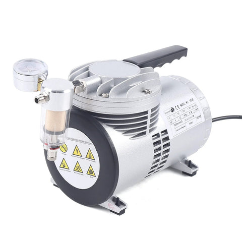Oil Free Diaphragm Vacuum Pump For Food Packaging And Handicrafts With Air Flow 20 To 23 Liters Per Minute, One Sixth HP