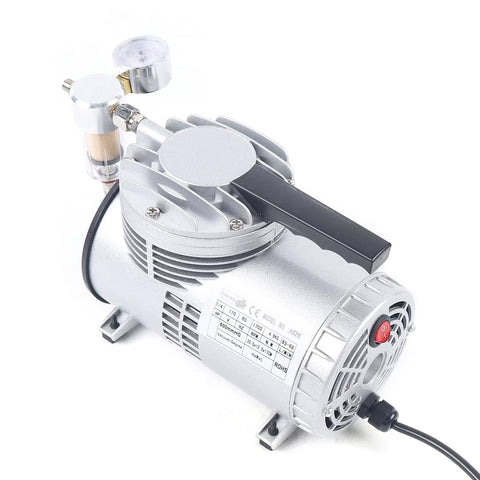Oil Free Diaphragm Vacuum Pump For Food Packaging And Handicrafts With Air Flow 20 To 23 Liters Per Minute, One Sixth HP
