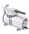 Oil Free Diaphragm Vacuum Pump For Food Packaging And Handicrafts With Air Flow 20 To 23 Liters Per Minute, side view