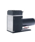 Side view of Oil Free Diaphragm Vacuum Pump For Laboratory And Medical Equipment Mrico 12V 20W 15L Per Min Max Vacuum Negative 85 Kilopascals