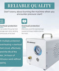 Oil Free Diaphragm Lab Vacuum Pump VP10E For Fast Vacuum Filtration With 10 L Per Minute Suction, reliable quality details.
