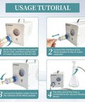 Step-by-step tutorial for setting up Oil Free Diaphragm Lab Vacuum Pump VP10E for Fast Vacuum Filtration, lab-ready use.