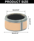 Dimensions of Oil Free Sleeve Bearings 10 Pcs 6mm Bore 8mm OD 4mm Length for engineering and automotive use