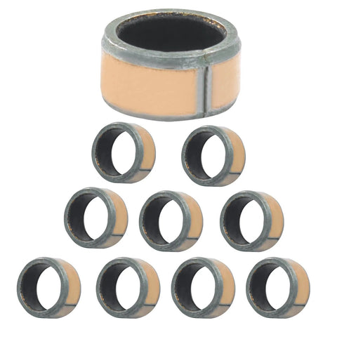 Oil Free Sleeve Bearings 10 Pcs 6mm Bore 8mm OD 4mm Length Plain Bearings for engineering machinery and automotive