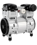 Oil-free vacuum pump for HVAC and industrial use with durable design, 1100W power, 1400 RPM speed, and 8 bar capacity.