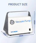 Oil Free Diaphragm Vacuum Pump For Liquid Filtration With 15 L Per Minute Flow Rate Dual Pressure Modes Portable Hose Kit