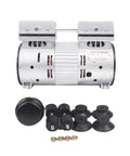 Oil Free 6 CFM Vacuum Pump 110V 780W Quiet High Vacuum Piston Compressor with US Plug and accessories