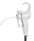 Close-up of Portable Handheld Oiler Bucket And Oil Gun Kit 4.55L One Gallon With 4.59ft Long Hose, nozzle view