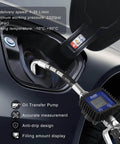 Oil Control Valve Meter Nozzle One Half Inch Inlet Digital Dispenser With LCD Metering Gun for precise oil dispensing in car