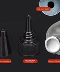 Tile Pusher Guide Oil For Cutter Machines with leak-proof gasket, pointed lid, and aluminum foil sealing for rust prevention and noise reduction.