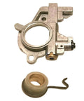 Oil Pump Replacement Kit With Worm Gear And Spring For MS341 MS361 MS362 Chainsaws, featuring metal components for lubrication