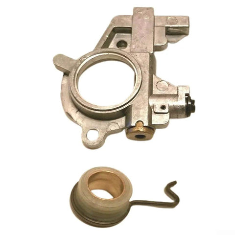 Oil Pump Replacement Kit With Worm Gear And Spring For MS341 MS361 MS362 Chainsaws, featuring metal components for lubrication