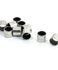 10 Pcs Plain Oilless Bearing Sleeves Composite Bushing 10 By 12 By 10mm Self Lubricating Carbon Steel Flanged Bearing Sleeve Fits 1010