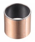 24mm Bore Sleeve Bearing 27mm Outside Diameter 30mm Length Oilless Bronze Sintered Coated Bushing For Low Friction High Load Capacity Wear Resistant