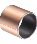 24mm Bore Sleeve Bearing 27mm Outside Diameter 30mm Length Oilless Bronze Sintered Coated Bushing for low friction machinery