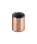 Sleeve Bearing 12mm Bore 16mm Outer Diameter 20mm Length Oilless Plain Bearing Wrapped Bushing For Sliding Motion With Bronze Sintered Coating