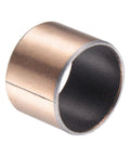 Sleeve Bearing 18mm Bore 20mm OD 15mm Length Oilless Wrapped Bushings 2pcs Carbon Steel Core Bronze Sintered Coating