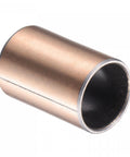Side view of Oilless Sleeve Bearing 20mm Bore 23mm OD 40mm Length 2 Pack With Carbon Steel Base Bronze Sintered Composite Coating