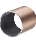 Oilless Sleeve Bearing 35mm Bore 39mm OD 50mm Length Wrapped Bushings, bronze-coated with carbon steel base, for low friction use