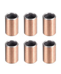 8mm Bore Sleeve Bearing 10mm OD 15mm Length Set Of Six Oilless Plain Bearings with Bronze Sintered Coating