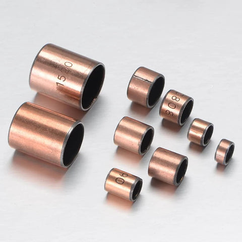 Assorted Sleeve Bearing 12mm Bore 16mm Outer Diameter 20mm Length Oilless Plain Bearing Wrapped Bushing