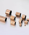 Heavy Duty Sleeve Bearings Set Built Tough 12mm Bore 14mm OD 20mm Length Oilless Plain Bearings With Bronze Sintered Coating And Carbon Steel Base