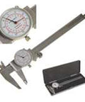 Old School Precision Dial Vernier Caliper Gauge Metric Measuring Tool 0-150mm - VXB Ball Bearings