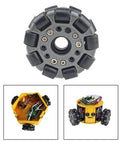 Omnidirectional Robot Wheel 3.94 inch DIY car parts flexible maintenance with robotic platform view