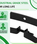 Industrial grade One Piece Hinge Band Replacement For Large Green Egg Grill, heavy-duty rust-resistant construction detail.