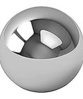Pro Grade One Quarter Inch Chrome Steel Bearing Balls G25 AISI 52100 Precision Grade 100 Pack close-up by BC Precision