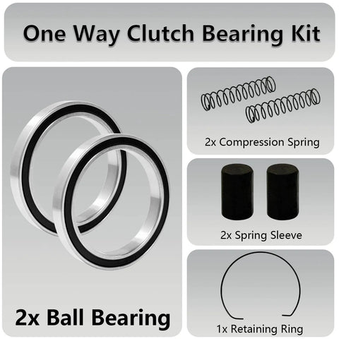 One Way Clutch Bearing Kit For Can Am Outlander And Maverick UTVs Fits 330 400 500 570 650 800 1000R 800R 1000R Commander