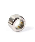 Two Piece One Way Clutch Needle Roller Bearing Set 8mm By 12.4mm By 9mm Unidirectional Axial Load Bearing with steel cage close-up