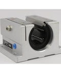✝️ TWD8UU NB 1/2" Ball Bushing Open Block Linear Motion shown in side view, designed for automation systems, 1-pack