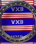 6826 Thin Section Metric Ball Bearing 130x165x18mm Large, open-style with steel balls, against VXB backdrop