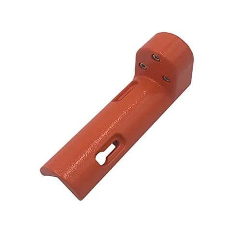 Adjustable Grade Rod Level Geoleni Aluminum Construction with 40 Minute Sensitivity Vial, orange, rugged design.