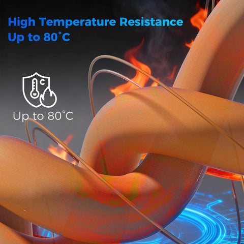 Carbon Fiber PETG Filament 1.75mm Matte Orange 1Kg For 3D Printing With High Rigidity And Dimensional Stability Low Warpage Heat Resistant