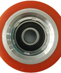 Orange Drum Roller Bearing Replacement For Alliance Huebsch IPSO Dryers, showing sealed ball bearing design for tumble dryers.