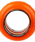 Front view of Omega 7300030 E20 Elastomeric Coupling Standard Element With Split In Half Design For Easy Assembly And Replacement By Rexnord