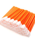 Large Rectangular Foam Cleaning Swab Sticks 5.25 Inch Orange Pack of 200 for Inkjet Printer Heads and Electronics Cleanroom Grade Nonabrasive