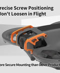 Gimbal Guard And Bumper For Avata 2 FPV Drone, Aluminum Alloy Protection Bar shown installed on drone for superior impact protection.