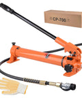 (1000psi) (HZ-700) Hydraulic Pump Hand Operated Pump Hydraulic Hand Pump Manual Pump for Porta Power and Jack (1000psi) (HZ-700)