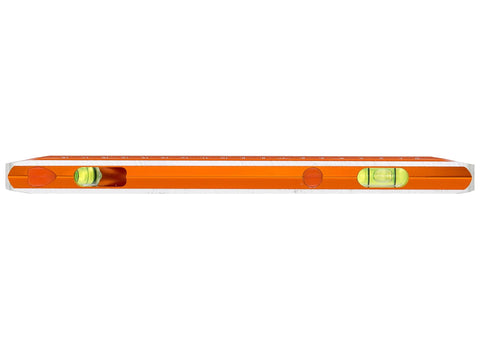 Side view of Savage Lightning Aluminum Torpedo Magnetic Illuminated Level Nine Inch With BrightView Readability And Three Vials For Accurate Leveling
