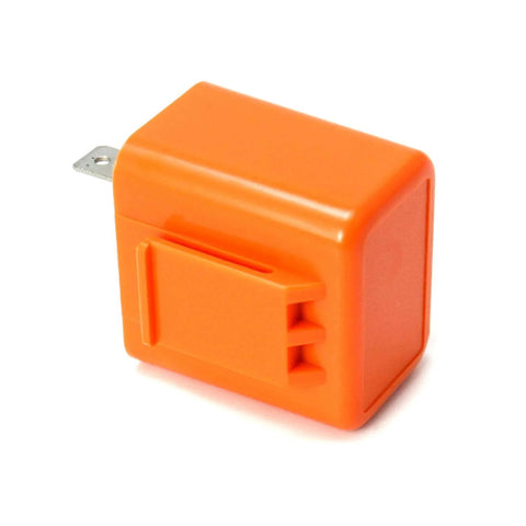 Two Pack 2 Pin Electronic Turn Signal Flasher Relay For Motorcycles Hyper Flash Upgrade With Adjustable LED Indicator