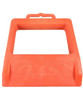 Pallet Jack Chock Heavy Duty Wheel Stopper For Pallet Jacks And Trucks Stabilizes Wheels For Safer Handling Durable Orange Plastic And Composite