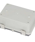 Outdoor ABS Plastic Electrical Junction Box IP65 Weatherproof Enclosure With Clear Hinged Cover And 2 Cable Glands 5.91 By 3.94 By 2.76 Inches view