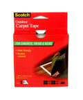 Heavy Duty Double Sided Carpet Tape 1.3 Inch By 40 Foot Rug Gripper For Hardwood Vinyl Tile And Concrete Floors packaging