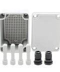 Weatherproof Outdoor Electrical Box With Cover IP67 Dustproof Enclosure For Outdoor Use Universal Durable Cable Box Measures 4.33 Inch