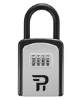 Key Lock Box For Outdoor Use With Four Digit Combination Realtor Lockbox For Keys On Gates And Doors, front view