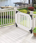 Sliding Gate Hardware Kit Heavy Duty Rolling Gate System for Metal and Wooden Outdoor Gates